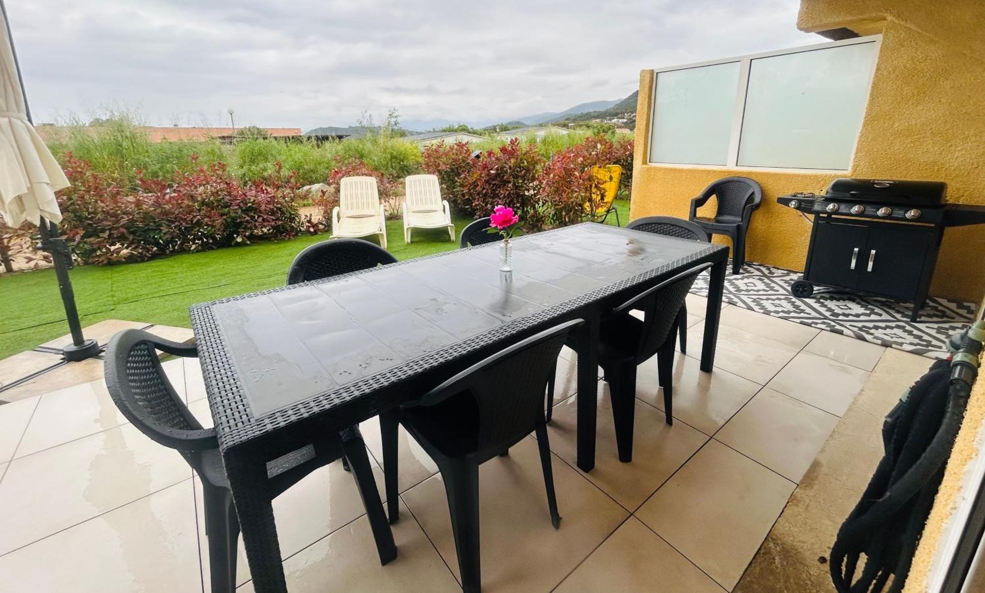 La Belle Vie F4 Bord De Plage Avec Jardin Calcatoggio  Ngoại thất bức ảnh